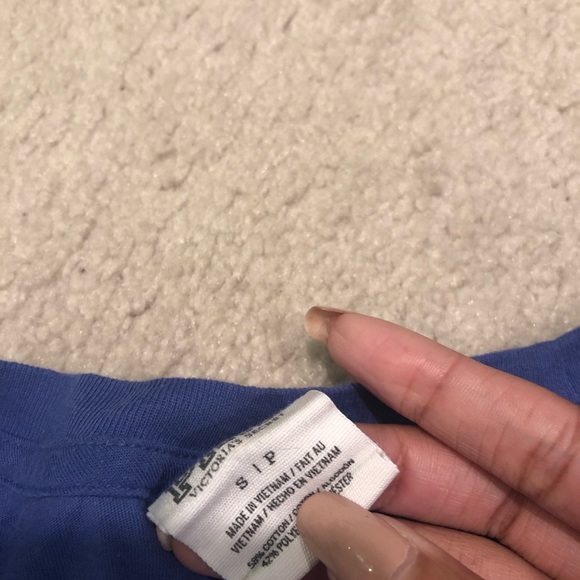 SOLD - VS PINK Long Sleeve Tee - Picture 4 of 4